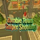 Med den aktuella spel Jelly Defense för iPhone, iPad eller iPod ladda ner gratis Zombie town: Sniper shooting.