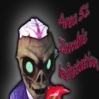 Med den aktuella spel Gravity badgers för iPhone, iPad eller iPod ladda ner gratis Area 51 Zombie Infestation.