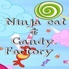 Med den aktuella spel Stupid pigeon 3: Splash för iPhone, iPad eller iPod ladda ner gratis Ninja cat & candy factory.