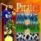Med den aktuella spel A Mental Mouse för iPhone, iPad eller iPod ladda ner gratis Pirates vs. ninjas vs. zombies vs. pandas.