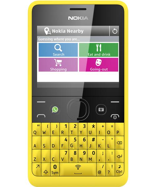 Ladda ner gratis bakgrunder till Nokia Asha 210.
