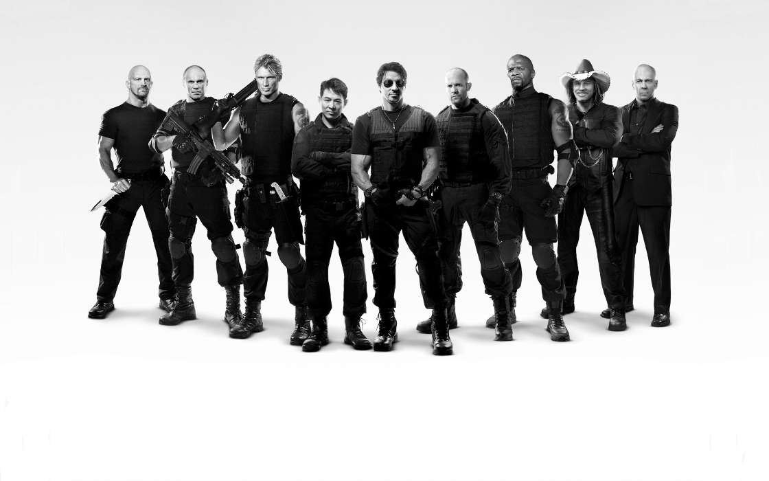 Cinema, Humans, Actors, Men, The Expendables, Sylvester Stallone, Jet Li, Mickey Rourke