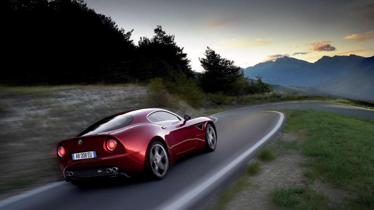 Alfa Romeo, Auto, Roads, Transport