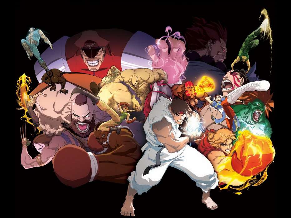 Games, Anime, Street Fighter