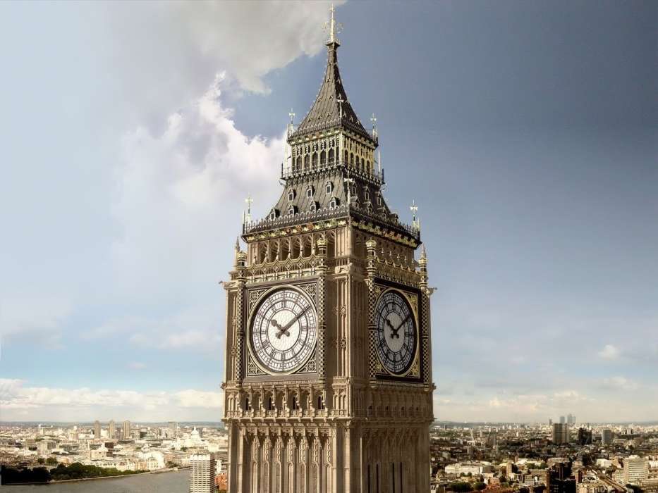 Architecture,Big Ben,London,Landscape