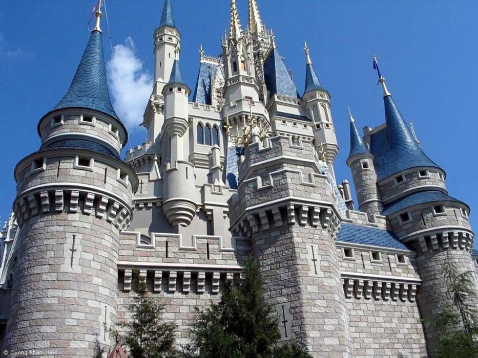 Architecture, Disneyland, Castles