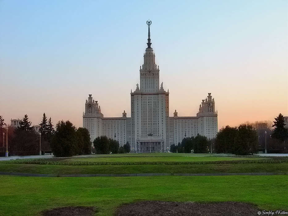 Landscape, Cities, Architecture, Moskow