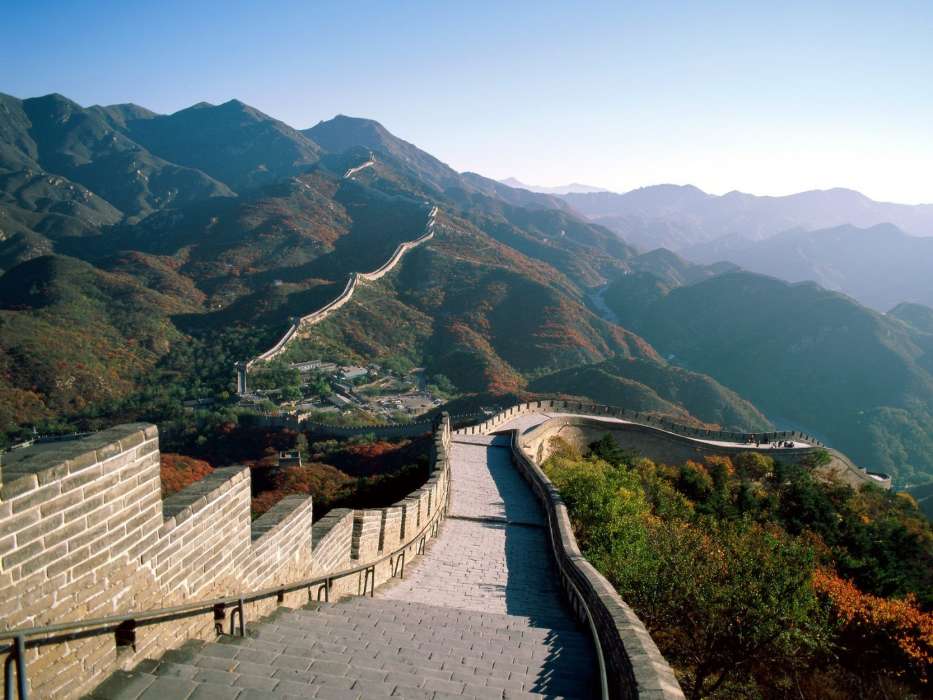 Architecture,Landscape,Great Wall of China