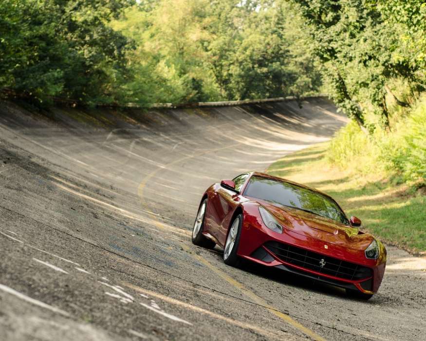 Auto, Roads, Ferrari, Transport