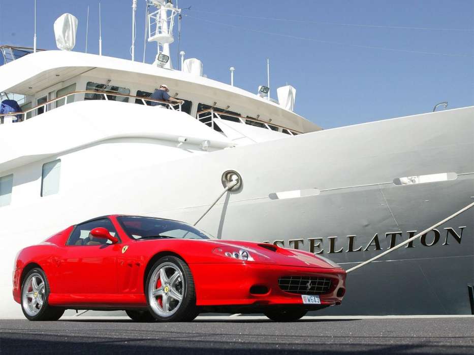 Auto, Ferrari, Yachts, Transport