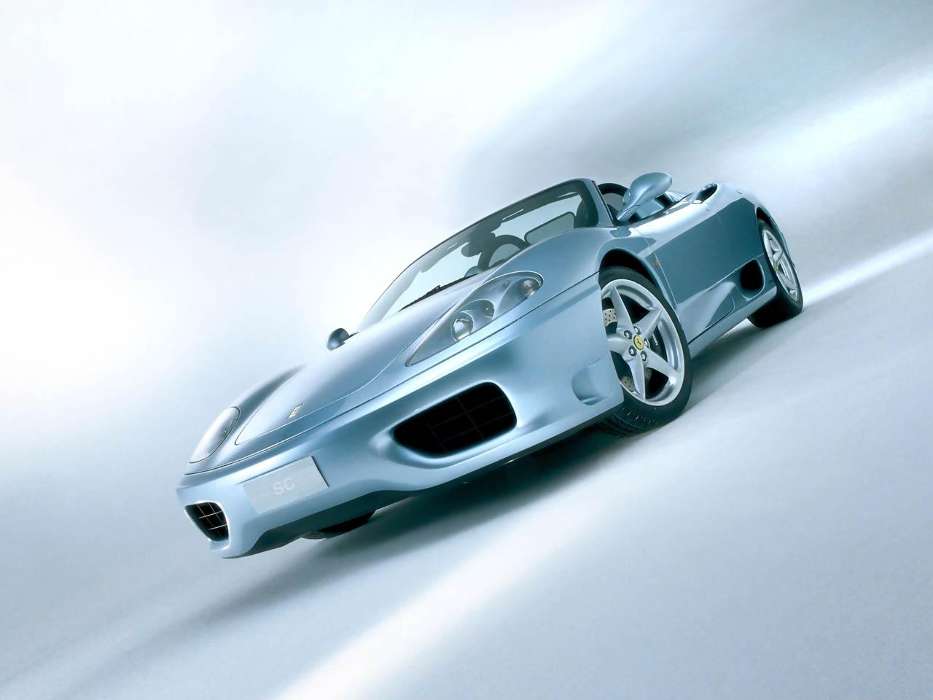 Auto, Ferrari, Transport