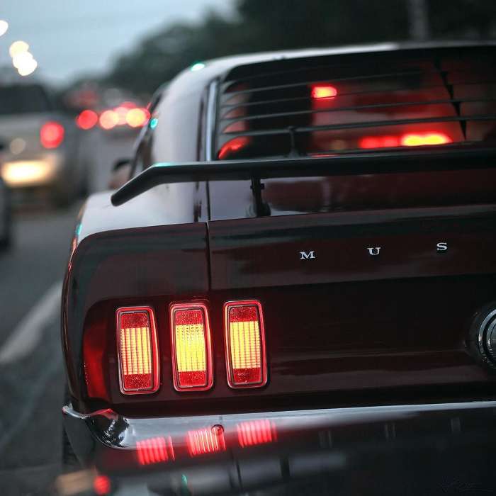 Auto, Mustang, Transport