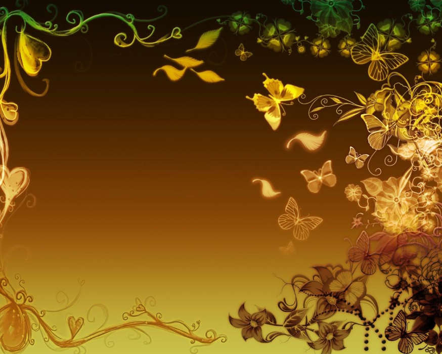 Butterflies, Background, Patterns
