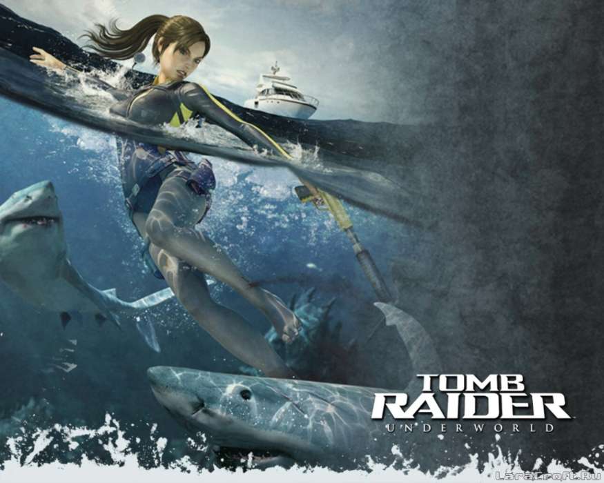 Games, Girls, Lara Croft: Tomb Raider, Drawings