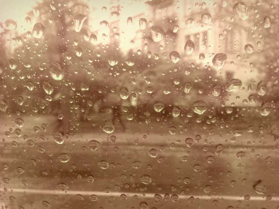 Rain, Drops, Landscape, Streets