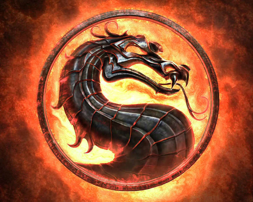 Dragons, Games, Logos, Mortal Kombat, Fire