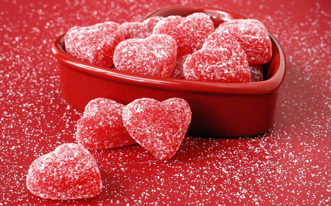 Food, Hearts, Love, Valentine&#039;s day