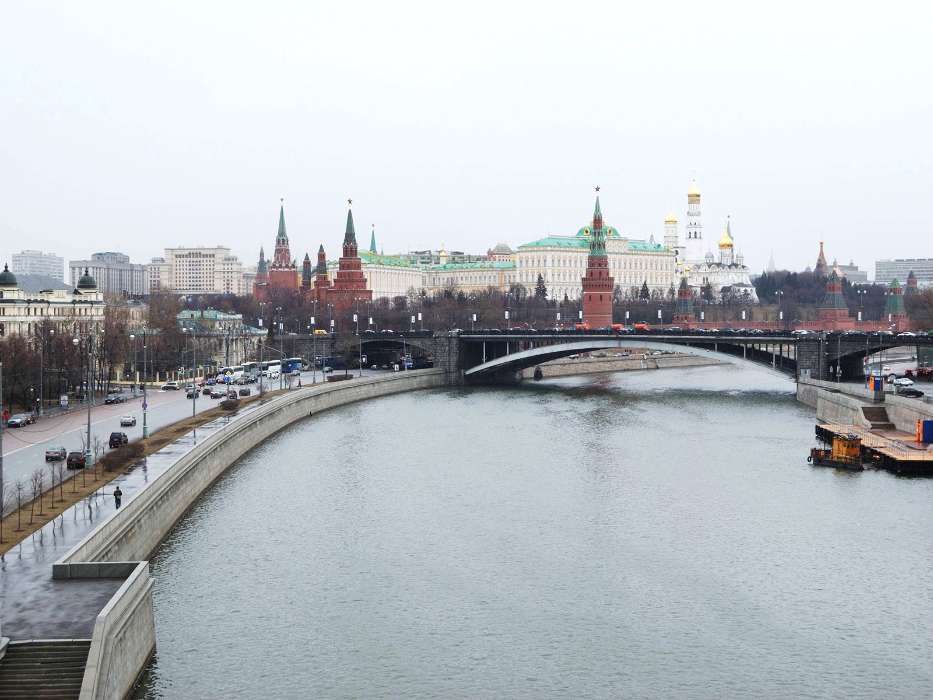 Cities, Moskow, Landscape, Rivers