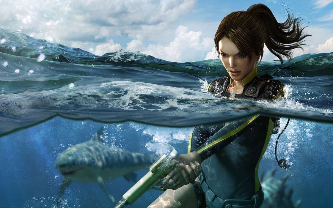 Games, Water, Lara Croft: Tomb Raider