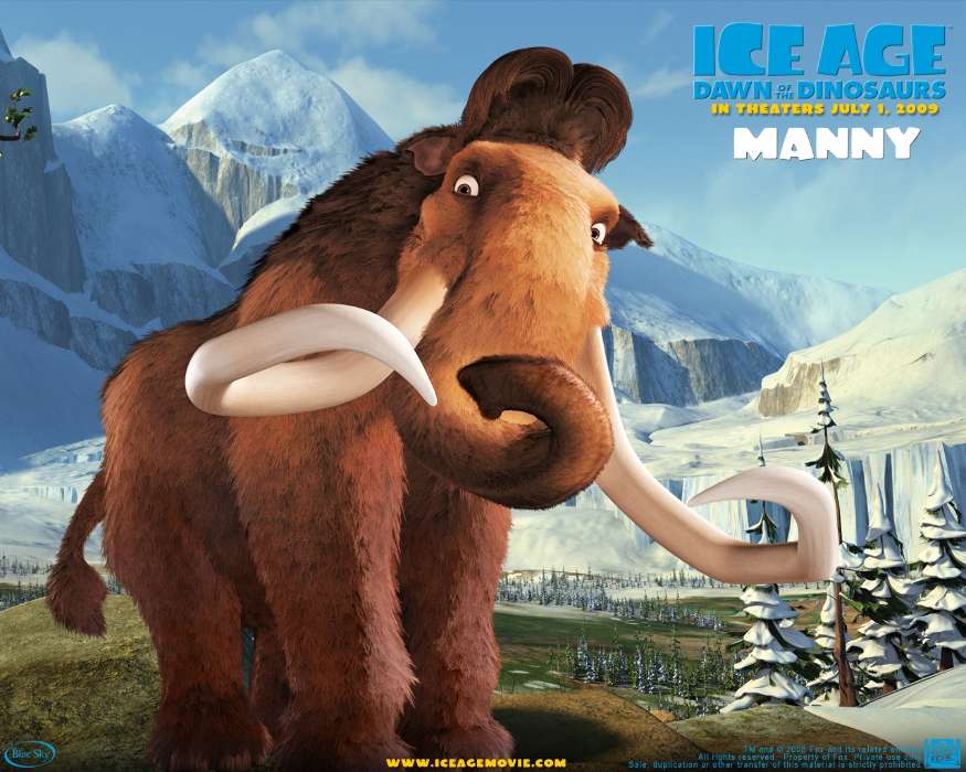 Cartoon, Ice Age