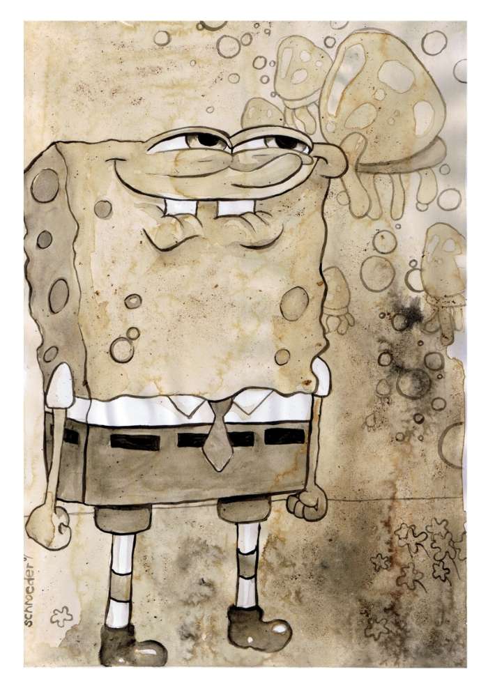Cartoon, Drawings, Sponge Bob
