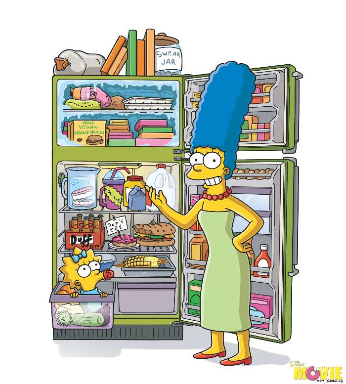 Cartoon, The Simpsons