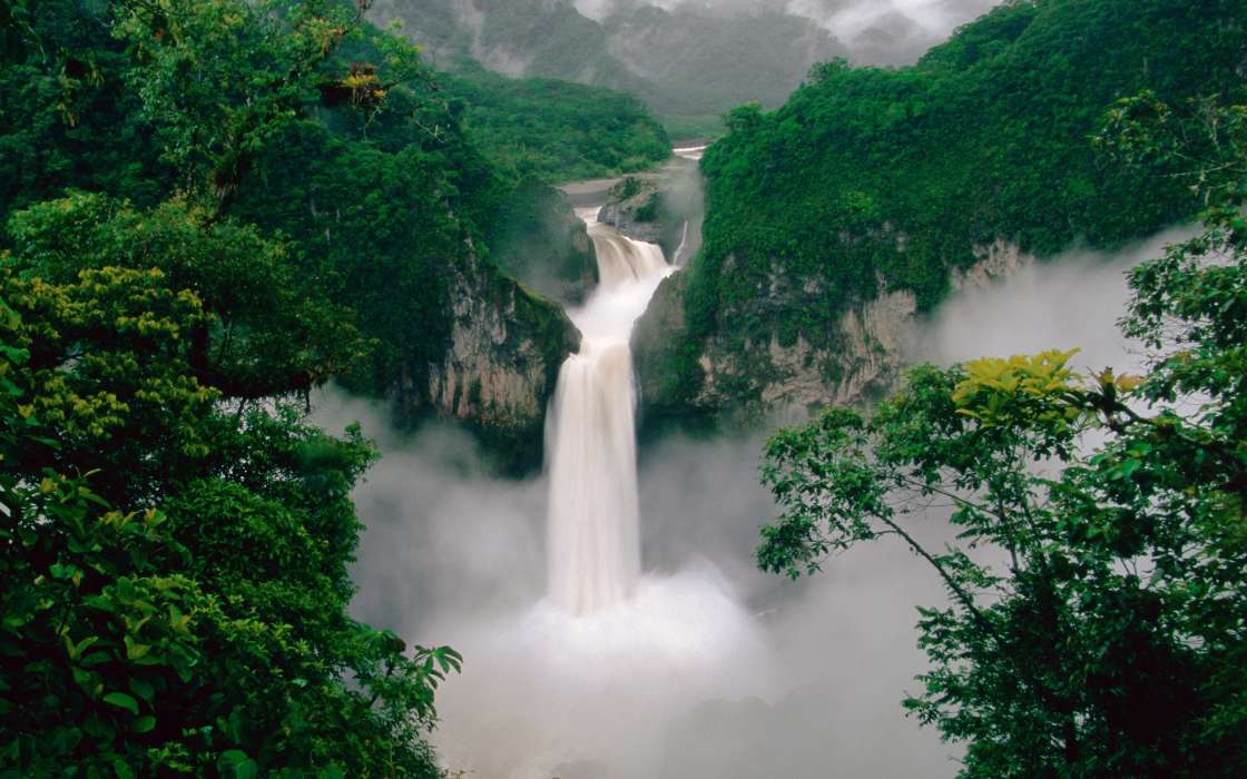 Landscape, Waterfalls