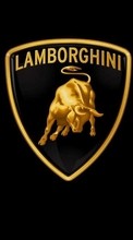 Ladda ner Brands, Logos, Lamborghini bilden 540x960 till mobilen.