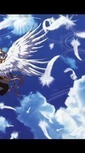 Ladda ner Anime, Girls, Angels bilden 1080x1920 till mobilen.