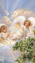 Ladda ner Angels, Children, Pictures bilden 1024x768 till mobilen.