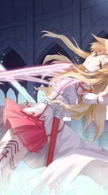 Anime, Sword Art Online, Girls, Cartoon till LG K10 K430N