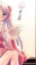Ladda ner Anime, Girls bilden 320x480 till mobilen.