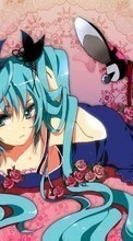 Anime,Girls,Miku Hatsune,Vocaloids