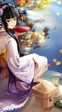 Anime, Girls, Autumn till HTC Desire 500