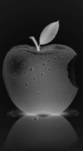 Ladda ner Apple, Apples, Brands, Background, Logos bilden till mobilen.