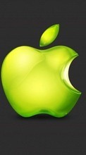 Ladda ner Apple, Brands, Background, Logos bilden till mobilen.