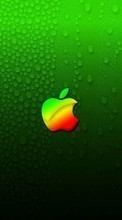 Ladda ner Brands, Logos, Apple bilden 320x480 till mobilen.