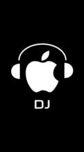 Ladda ner Music, Brands, Logos, Apple bilden 240x400 till mobilen.