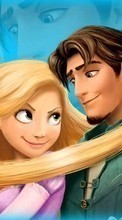 Ladda ner Rapunzel, Cartoon bilden till mobilen.
