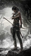 Ladda ner Lara Croft: Tomb Raider, Girls, Games, People bilden till mobilen.