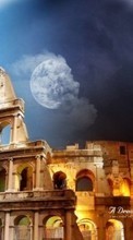 Architecture, Art photo, Italy, Colosseum, Landscape till LG Optimus Q