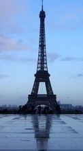 Ladda ner Landscape, Cities, Architecture, Paris, Eiffel Tower bilden till mobilen.