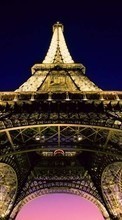 Ladda ner Landscape, Architecture, Paris, Eiffel Tower bilden 240x320 till mobilen.