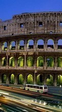 Ladda ner Landscape, Cities, Architecture, Colosseum, Italy bilden till mobilen.