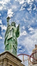 Ladda ner Architecture, Monuments, Statue of Liberty, USA bilden till mobilen.
