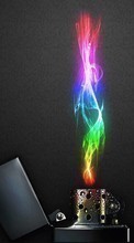 Ladda ner Backgrounds, Art, Fire, Objects, Rainbow bilden 1080x1920 till mobilen.