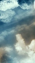 Ladda ner Landscape, Sky, Art, Planets, Clouds bilden 1280x800 till mobilen.