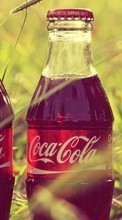 Ladda ner Brands, Art photo, Coca-cola, Drinks bilden 540x960 till mobilen.