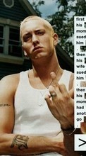 Ladda ner Music, Humans, Artists, Men, Eminem bilden 1080x1920 till mobilen.