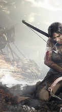 Ladda ner Tomb Raider, Girls, Games, People, Pictures bilden till mobilen.